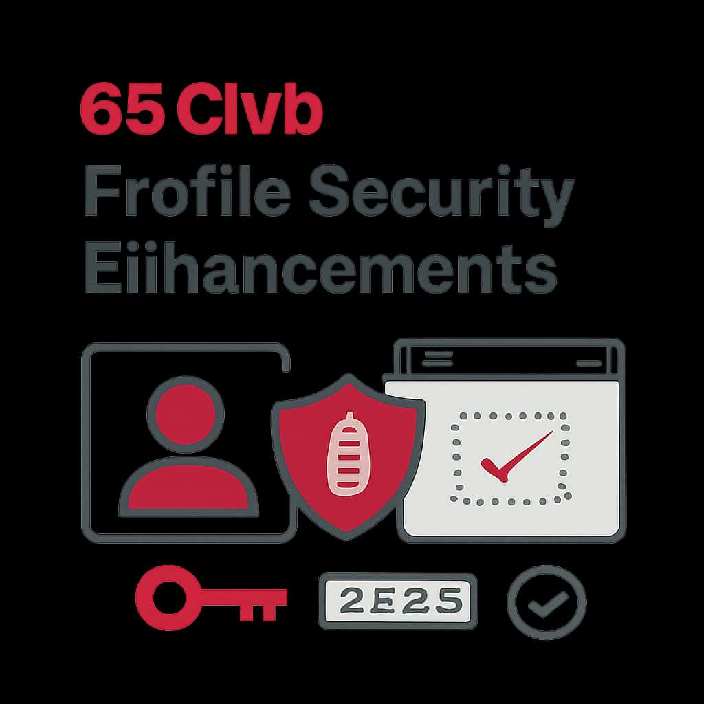 An educational diagram outlining the security enhancements for 66 Club.