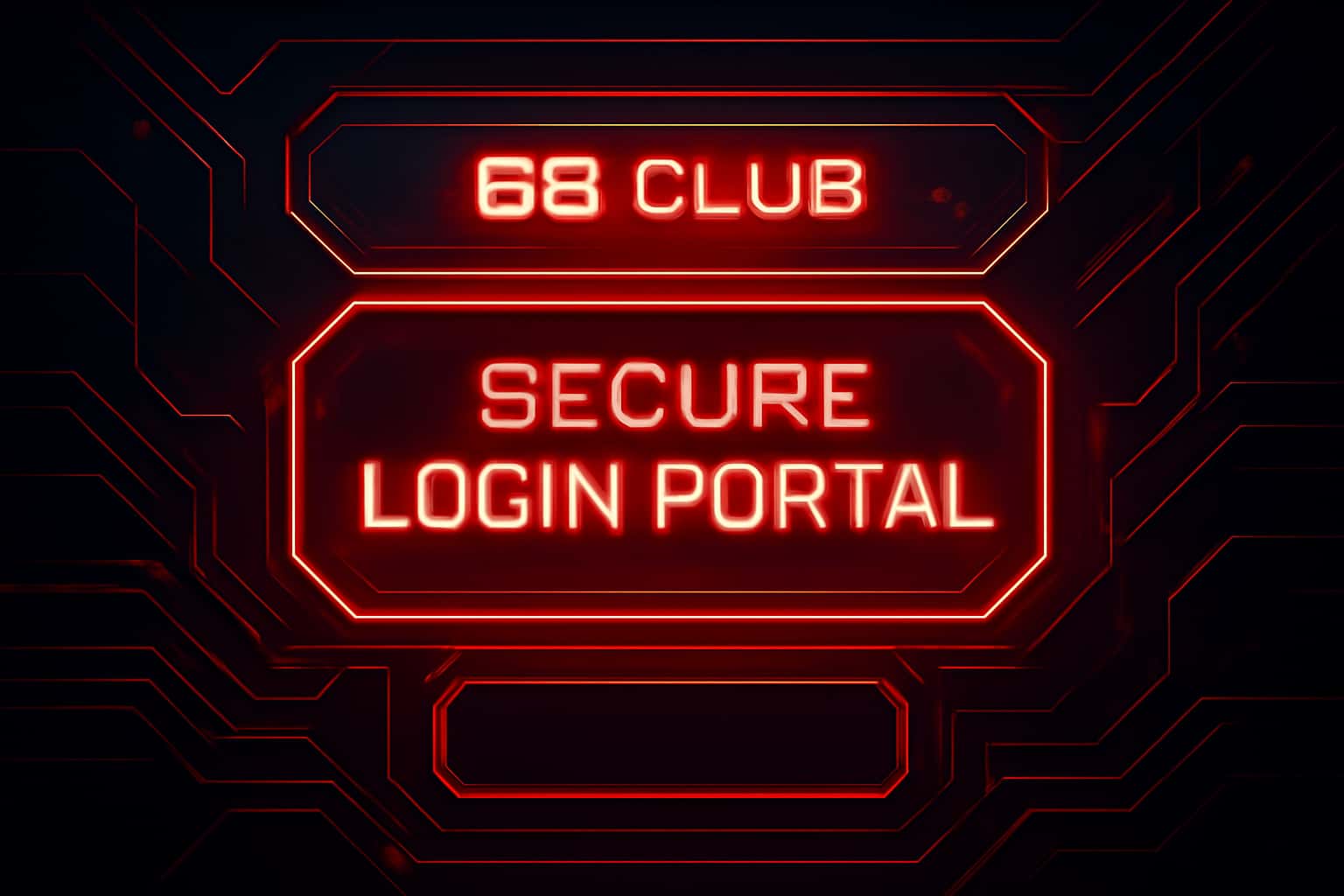 Futuristic login portal background