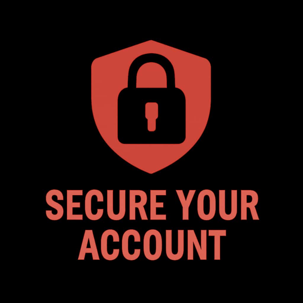 Icon representing 66 Club account security guidance.