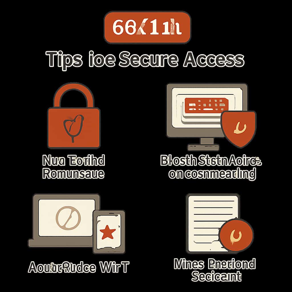 An educational diagram illustrating secure access for the 66 Club.