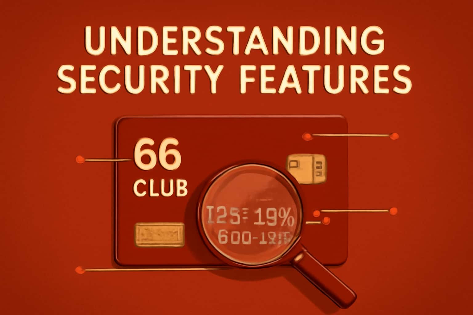 Visual representation of 66 Club security features with a focus on secure access and account safety.